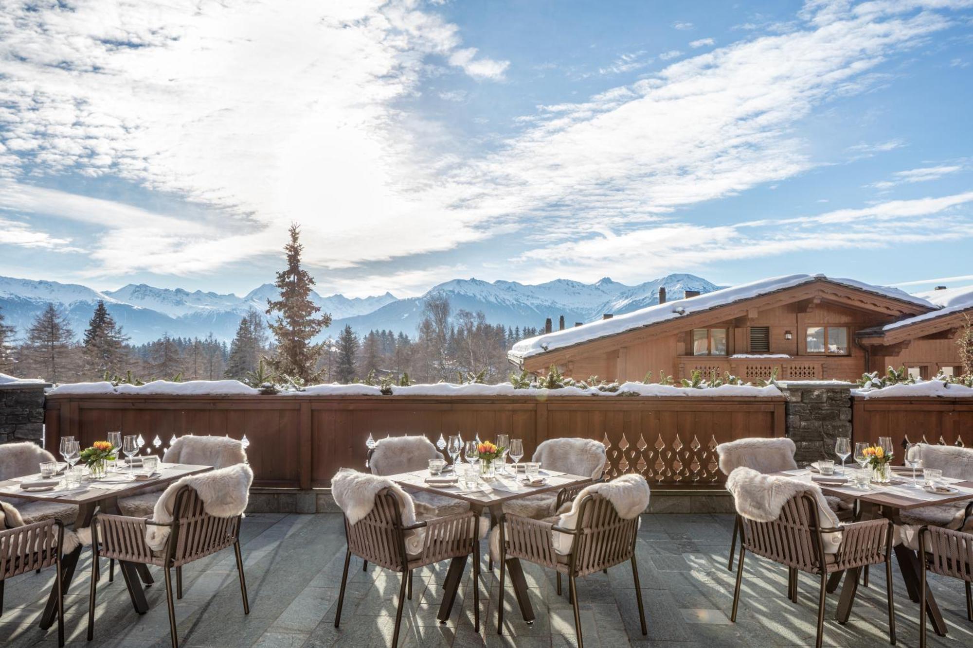 Guarda Golf Hotel&Residences Crans-Montana Exterior foto