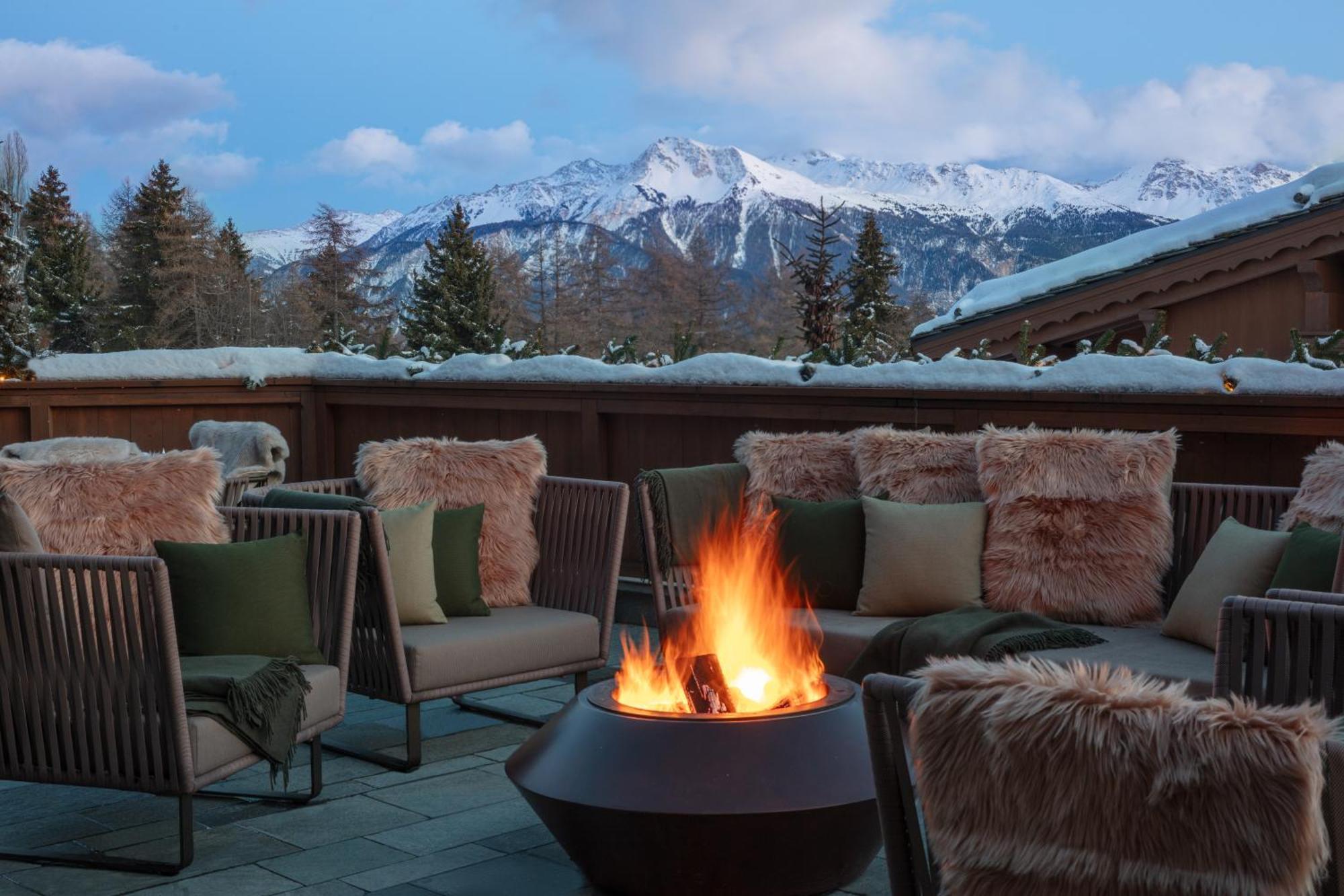 Guarda Golf Hotel&Residences Crans-Montana Exterior foto