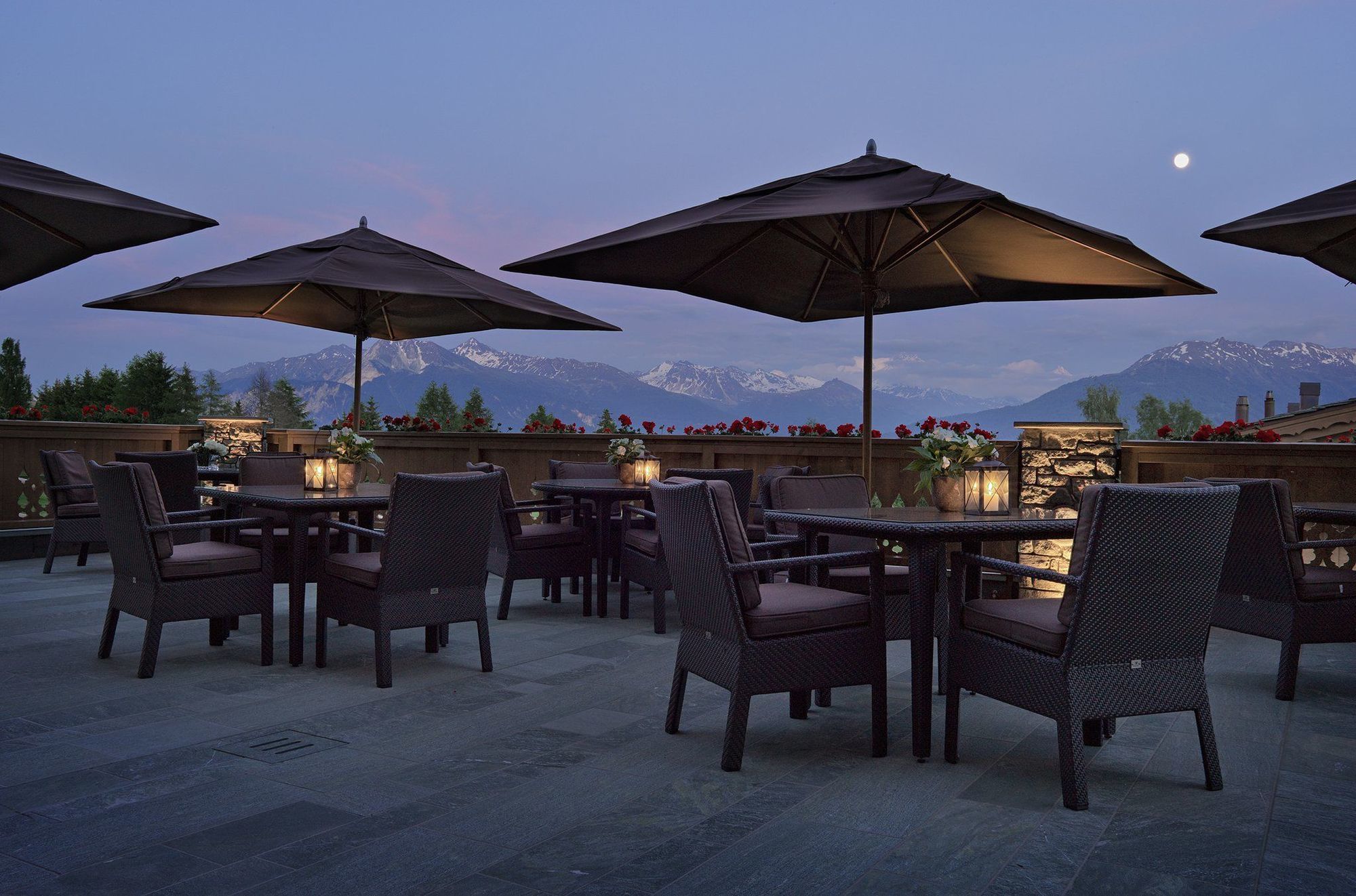 Guarda Golf Hotel&Residences Crans-Montana Restaurante foto